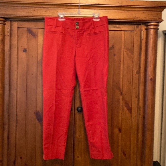 Anthropologie Cartonnier Burnt Orange Charlie Ankle Pants. Size 4 - Picture 5 of 15